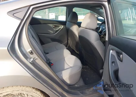 2012 Hyundai Elantra Gls из США, поврежденный, VIN 5NPDH4AEXCH126787